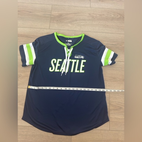 NFL Seattle Blue and Green Jersey - Picture 2 of 7